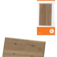 Накладка на бревно деревянная универсальная НБУ 1Пх2 280 мм, под покраску TDM