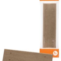 Накладка на бревно деревянная универсальная НБУ 1Пх4 240 мм, под покраску TDM