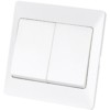 Выключатель 2кл. 10А белый Ильмень TDM