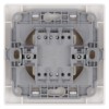 Выключатель 1кл. проходной с подсветкой 10А белый Ильмень   TDM
