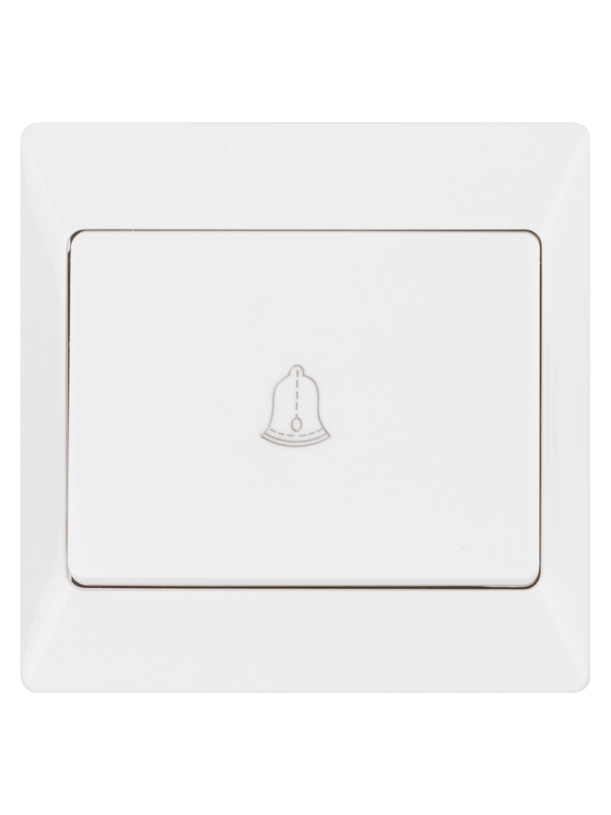 Кнопка для звонка белая "Ильмень" TDM — изображение 3