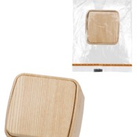 Розетка двойная 2П+3 открытой установки IP20 16А, венге “Дача” Народная