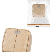 Выключатель 1кл. ОУ с подсветкой IP20 10А сосна Дача Народная