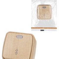 Выключатель 2кл. ОУ с подсветкой IP20 10А сосна Дача Народная