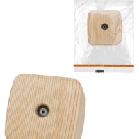 Розетка 2П открытой установки IP20 10А, сосна “Дача” Народная