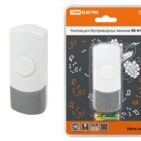 Кнопка КБ-01 (для беспр. многокод. звонков типа ЗБх-хх/Мх) TDM