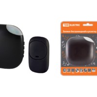 Звонок беспроводной в розетку ЗБР-11/М3-36М (36 мелодий, кнопка IP44, AC 230В, многокодовый) TDM