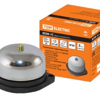 Звонок громкого боя МЗМ-1С-055мм 65дБ 220В TDM