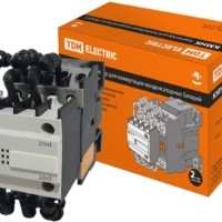 Контактор для коммутации конденсаторных батарей 12,5кВАр, КМНК-12-230.Б 1НО;1НЗ TDM