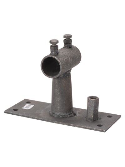 Крепление на верт. поверхность мачты молниеприемника 5-7 м с выносом 100мм Ø40мм М16 термодиффузия (компл.1 шт.) TDM