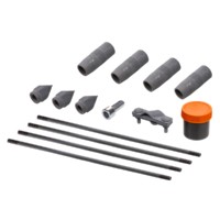 Комплект для контура заземления №12 на основе стальных оцинкованных штырей 6 м штыри заземления Ø16мм М16 соединительные муфты наконечник термодиффузия TDM