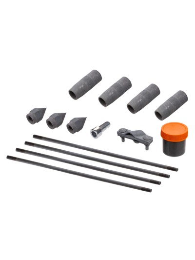 Комплект для контура заземления №12 на основе стальных оцинкованных штырей 6 м штыри заземления Ø16мм М16 соединительные муфты наконечник термодиффузия TDM