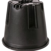 Держатель для плоской кровли крестовой фиксатор для прута Ø8-10мм без бетона ПП TDM