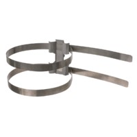 Держатель хомут сдвоенный Ø80-500мм для изоляционной штанги М16 термодиффузия TDM