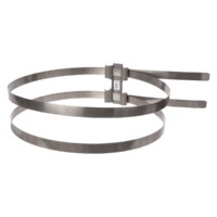 Держатель хомут сдвоенный Ø80-500мм для изоляционной штанги М8 термодиффузия TDM