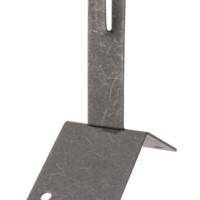 Держатель коньковый для прута Ø6-10мм стальной крюк 100мм гор. цинк. TDM