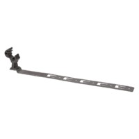 Держатель угловой под черепицу с монтажными петлями и полимерным фиксатором с защелкой для прута Ø8-10мм основание 415мм гор. цинк. TDM