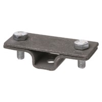 Держатель фасадный 2-х болтовый для полосы шириной 20-40мм гор. цинк. TDM