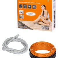 Двухжильный теплый пол в стяжку “ПРОФИ” 63 м 1300Вт S укладки 7,6-10,8 м² TDM