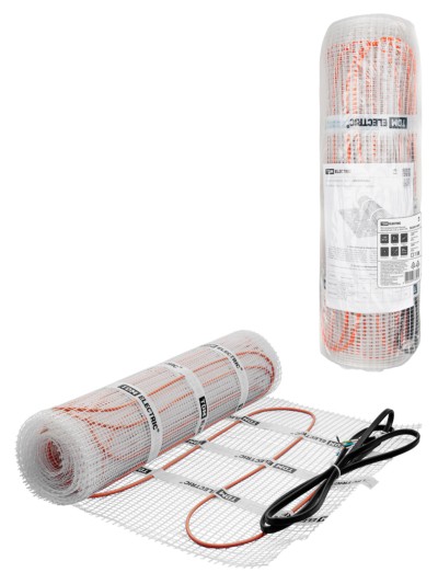 Мат нагревательный “Монтаж” двухжильный 2 кв. м 300Вт TDM