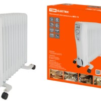 Масляный обогреватель МО-11 2500Вт 11 секций регул. мощн. (850/1650/2500Вт) термостат TDM