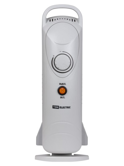 Масляный обогреватель МИНИ-5 500Вт 5 секций термостат TDM — изображение 4
