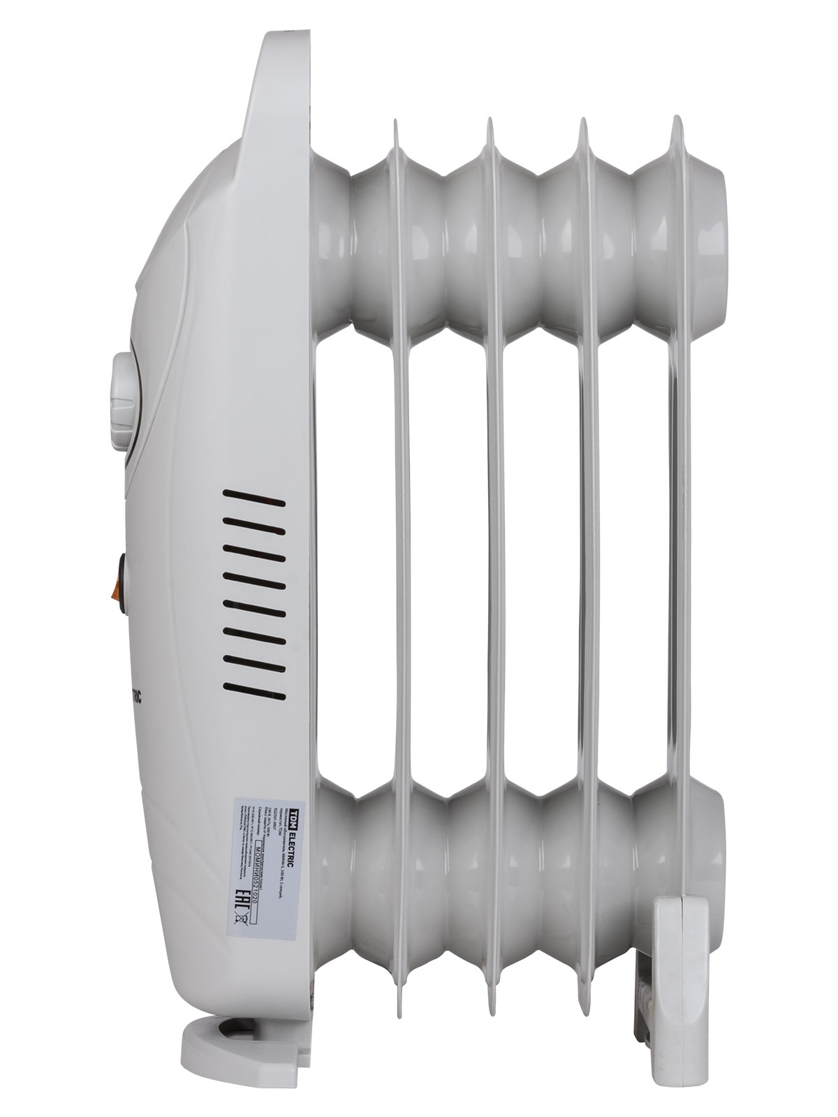 Масляный обогреватель МИНИ-5 500Вт 5 секций термостат TDM — изображение 3