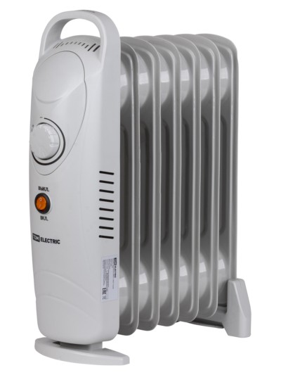 Масляный обогреватель МИНИ-7 700Вт 7 секций термостат TDM — изображение 2