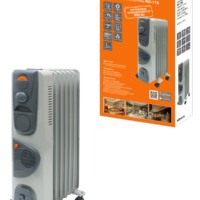 Масл. обогрев. МО-7ТВ 1500Вт 7 сек вент регул. мощн. (600/900/1500+400Вт) термостат TDM