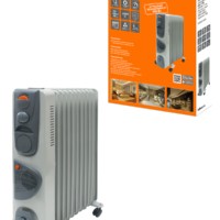 Масл. обогрев. МО-11ТВ 2500Вт 11 сек вент рег. мощн. (1000/1500/2500+400Вт) термостат TDM