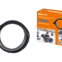 Кабель греющий саморегулирующийся Стоплёд НСК4-Н с вилкой на трубу (4м/64Вт) TDM