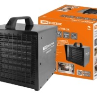 Тепловая пушка ТПК-3К квадрат. корпус 3кВт (1/2/3кВт) терморег керам. нагр. элемент TDM