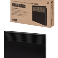 Конвектор электрический ЭК-1500С 1500Вт термостат СТИЧ черный TDM