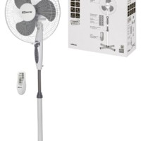 Вент. напол ВП-03 “Тайфун” H1,25 м D40 см 40Вт 230 В пульт ДУ таймер серый 1 шт/короб TDM