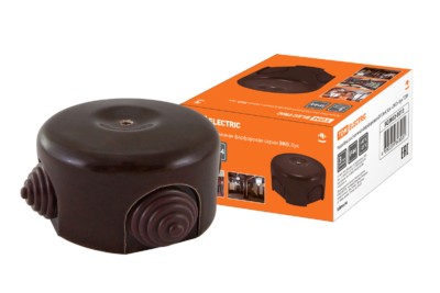 Коробка КМЭР фарфоровая d7,8х4,5см «ЭКО» бук TDM SQ2802-0013