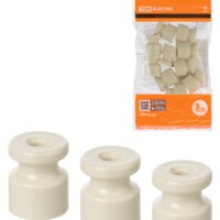 Изолятор пластиковый сл. кость 10шт/уп TDM