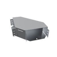 Поворот на 90 град. горизонтальный 100х200мм TDM