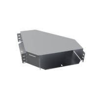 Поворот на 90 град. горизонтальный 100х300мм TDM