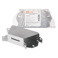 Поворот на 45 град. горизонтальный 50х100мм TDM