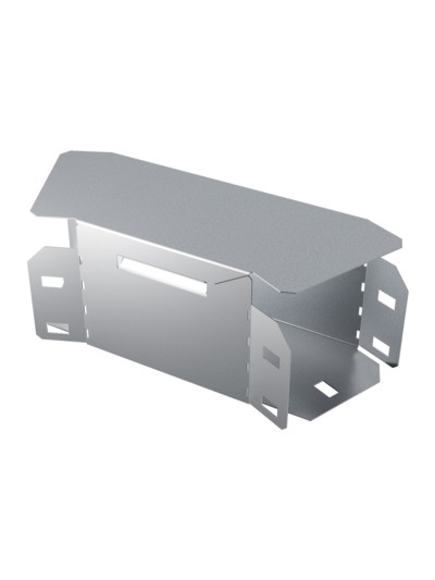 Поворот на 45 град. горизонтальный 80х80мм TDM