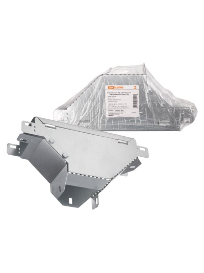 Ответвитель Т-образный вертикальный вниз боковой 50х100мм TDM