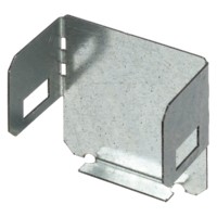 Заглушка торцевая для лотка 50х50мм TDM