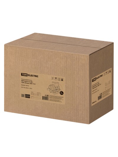 Электродвигатель АИР 56A4 3ф 0,12кВт 1500об/мин 1081 TDM — изображение 6