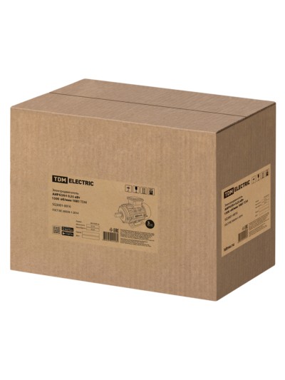 Электродвигатель АИР 63A4 3ф 0,25кВт 1500об/мин 1081 TDM — изображение 6