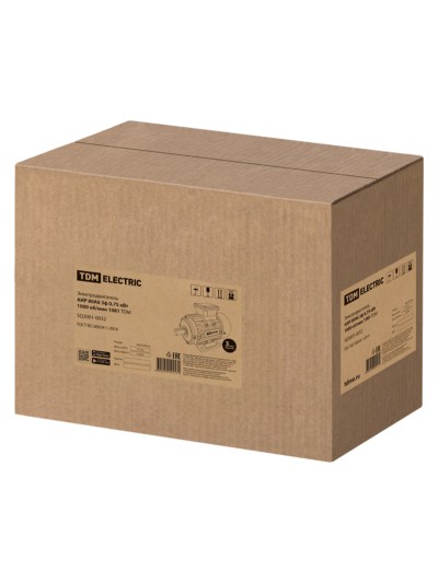 Электродвигатель АИР 80A6 3ф 0,75кВт 1000об/мин 1081 TDM — изображение 6