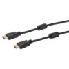 Кабель АВК 2 HDMI - HDMI v2.0 позолоченные контакты с ферритами 1 метр TDM