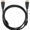 Кабель АВК 3 HDMI - HDMI v2.0 позолоченные контакты с ферритами 1,5 метра TDM