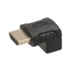 Переходник "АВП 4" штекер HDMI - гнездо HDMI угловой на 90 градусов позолоченные контакты TDM