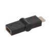 Переходник "АВП 5" штекер HDMI - гнездо HDMI поворотный на 180 градусов позолоченные контакты TDM