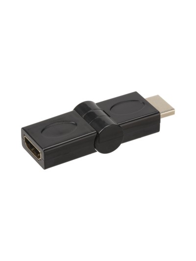 Переходник "АВП 5" штекер HDMI - гнездо HDMI поворотный на 180 градусов позолоченные контакты TDM — изображение 3